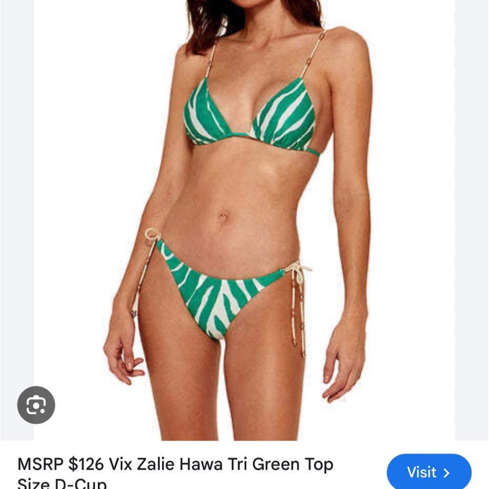 Vix Women's Green Bikini Set